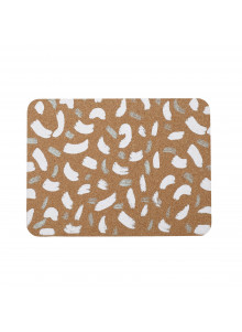 Creative Tops Cork Placemats, Set of 4, Terrazzo Design