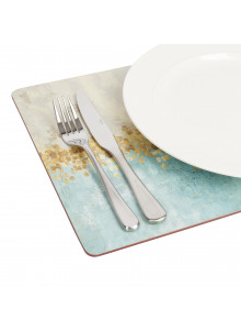 Creative Tops Golden Reflections Pack Of 4 Large Premium Placemats