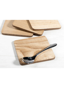 Creative Tops Oak Veneer Pack Of 4 Coasters
