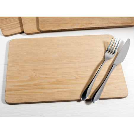 Creative Tops Oak Veneer Pack Of 4 Placemats