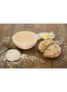 Home Made Round Loaf Proving Basket