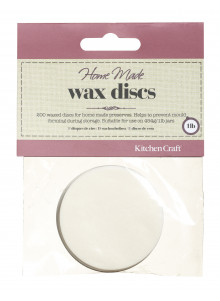 Home Made Pack of 200 Waxed Circles / Discs for 454ml Jars