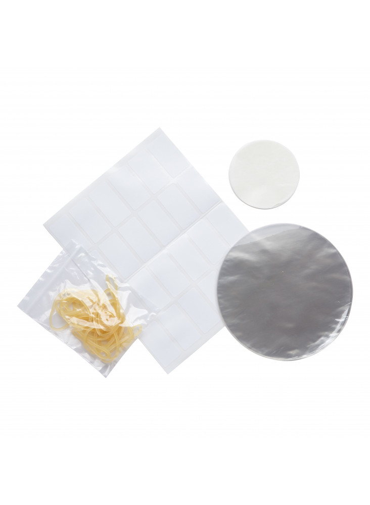 Home Made Pack of 24 1lb Jam Jar Cover Kit Home Made Pack of 24 1lb Jam Jar Cover Kit