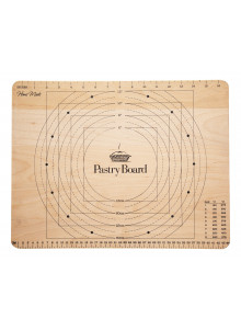 Home Made Wooden Pastry Board with Measures