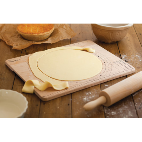 Home Made Wooden Pastry Board with Measures