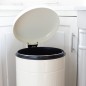 Living Nostalgia Antique Cream 30 Litre Pedal Bin