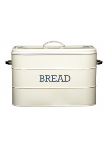 Living Nostalgia Antique Cream Bread Bin