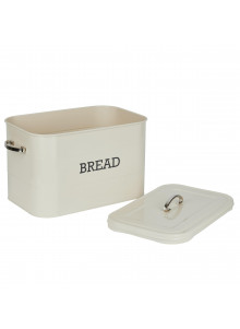 Living Nostalgia Antique Cream Bread Bin