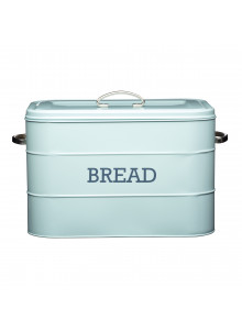 Living Nostalgia Vintage Blue Bread Bin