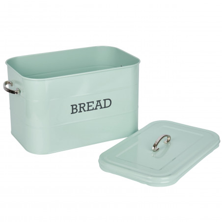 Living Nostalgia Vintage Blue Bread Bin