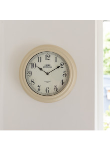 Living Nostalgia Antique Cream Wall Clock