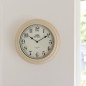 Living Nostalgia Antique Cream Wall Clock