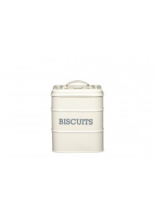 Living Nostalgia Antique Cream Biscuit Tin