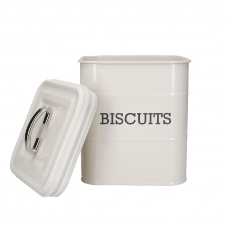 Living Nostalgia Antique Cream Biscuit Tin