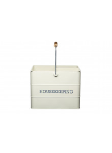 Living Nostalgia Antique Cream Housekeeping Box