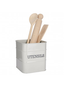 Living Nostalgia French Grey Utensil Pot