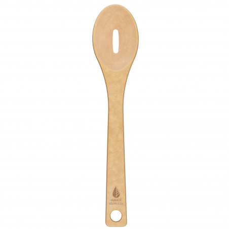 Natural Elements Recycled Wood Fibre Slotted Spoon