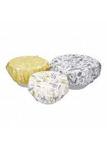 Natural Elements Organic Cotton Bowl Covers, 3-Pack
