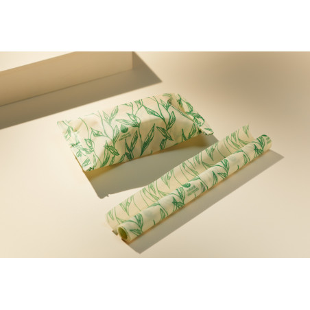 Natural Elements Vegan Reusable Food Wrap Roll, 1m x 25cm