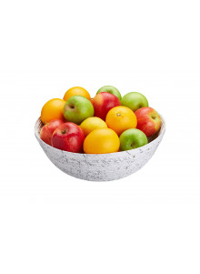 Natural Elements Recycled Paper Fruit Bowl, 30cm