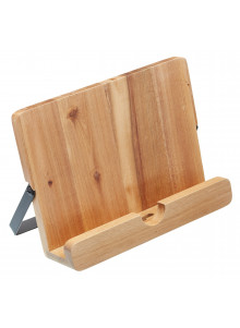 Natural Elements Acacia Wood Cookbook / Tablet Stand