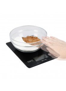 Taylor Pro Digital 5KG Cooking Scales with Touchless Tare, Black