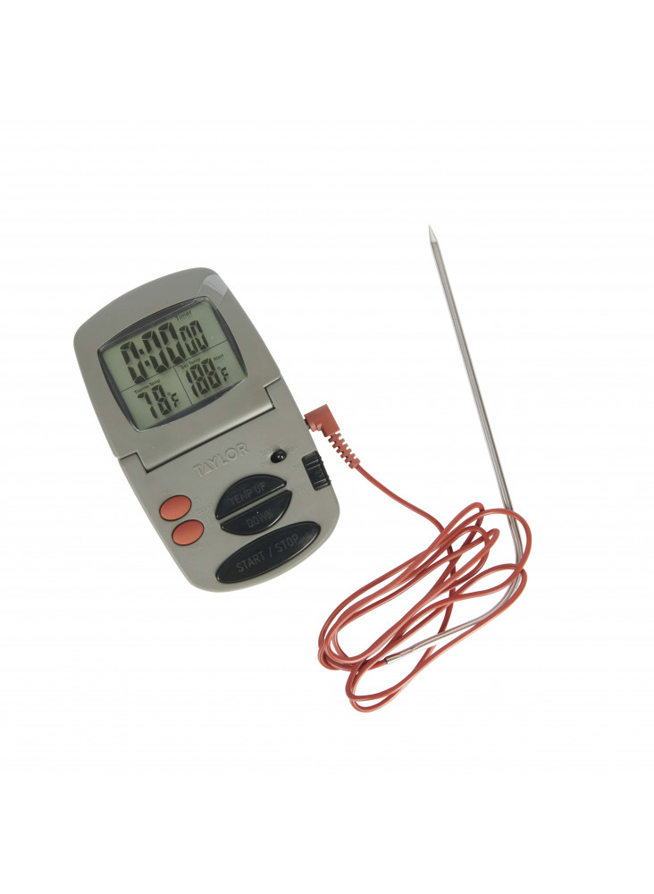 Taylor DIGITAL PROBE THERMOMETER/ TIMER at