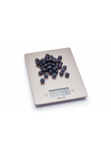 Taylor Pro Glass Digital 5Kg Kitchen Scales - Copper