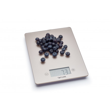 Taylor Pro Glass Digital 5Kg Kitchen Scales - Copper