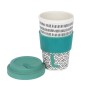 KitchenCraft 410ml Bamboo Letter "L" Reuseable Mug KitchenCraft 410ml Bamboo Letter "L" Reuseable Mug