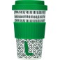 KitchenCraft 410ml Bamboo Letter "L" Reuseable Mug KitchenCraft 410ml Bamboo Letter "L" Reuseable Mug