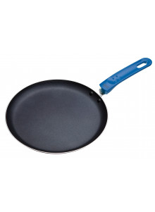 Colourworks Blue Crêpe Pan with Soft Grip Handle