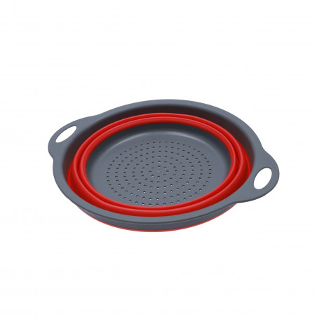 Colourworks Red Collapsible Colander with Handles