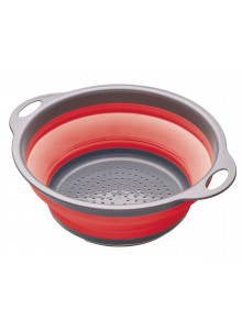 Colourworks Red Collapsible Colander with Handles