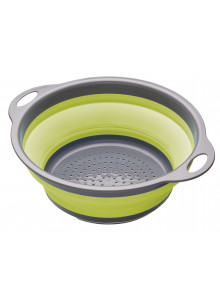 Colourworks Green Collapsible Colander with Handles
