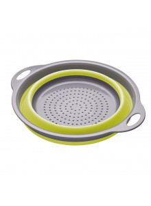 Colourworks Green Collapsible Colander with Handles