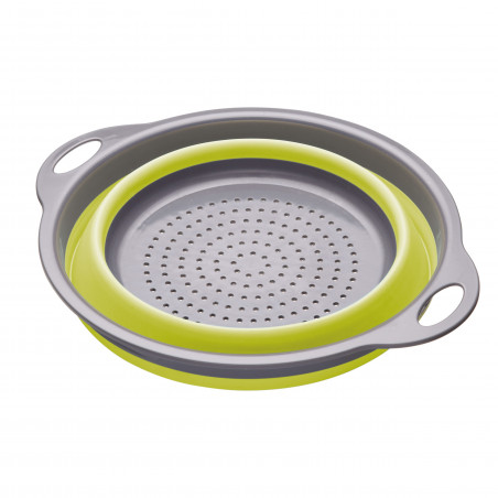 Colourworks Green Collapsible Colander with Handles