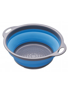 Colourworks Blue Collapsible Colander with Handles