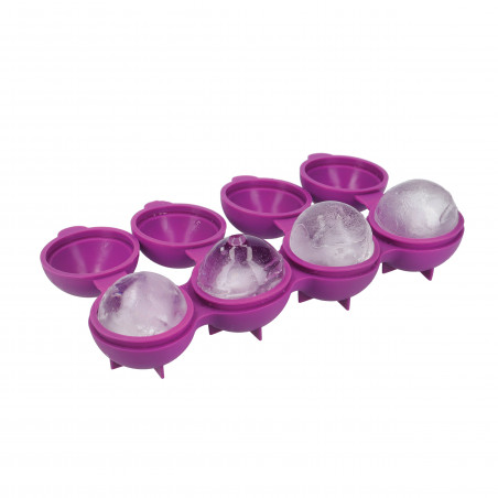 Colourworks Purple Sphere Ice Cube Moulds