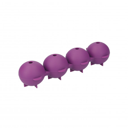 Colourworks Purple Sphere Ice Cube Moulds