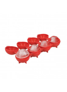 Colourworks Red Sphere Ice Cube Moulds