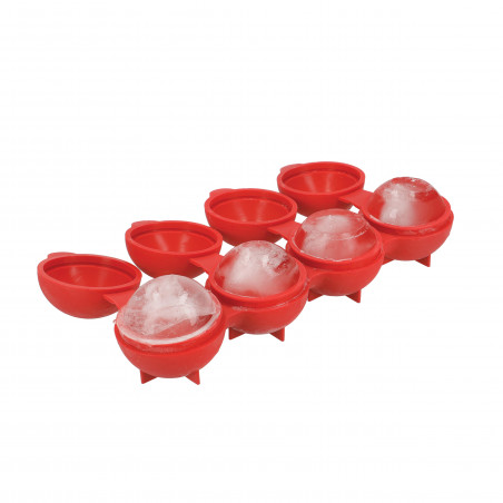 Colourworks Red Sphere Ice Cube Moulds