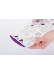 Colourworks Purple Pop Out Flexible Ice Cube Tray