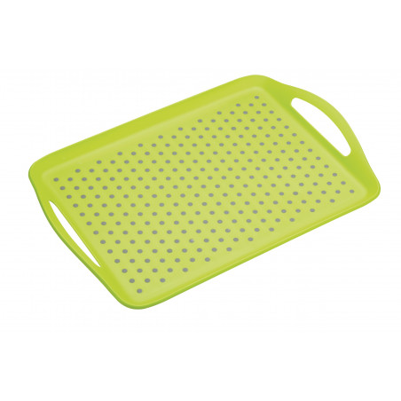 Colourworks Green Anti-Slip Serving Tray