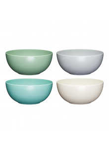 Colourworks Classics Set of Four Melamine Bowls