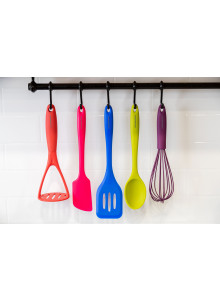 Colourworks Brights 5 Piece Complete Kitchen Utensil Set