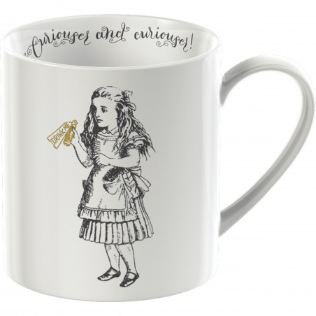 Victoria And Albert Alice In Wonderland Can 350ml Mug