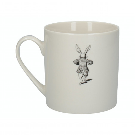 Victoria And Albert Alice In Wonderland White Rabbit Can 350ml Mug