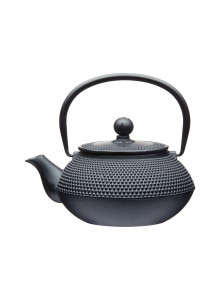 La Cafetière Black 600ml Cast Iron Teapot and Infuser