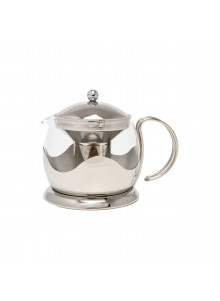 La Cafetière Le Teapot Glass Tea Infuser, 2-Cup, Stainless Steel